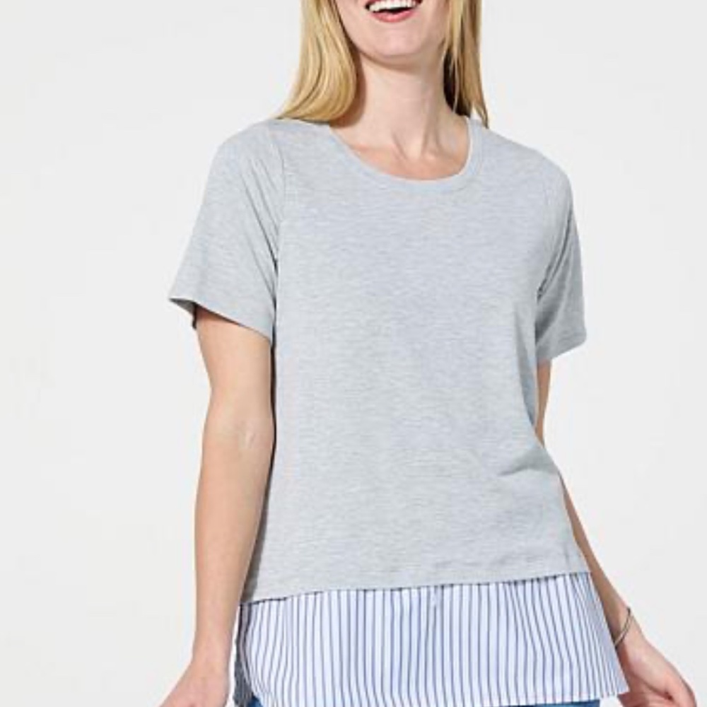 Mixed Media Legging Tee